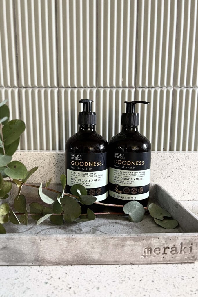 Details of Airbnb Callow End Chalet, styled by Megan Ace near Worcester and Malvern