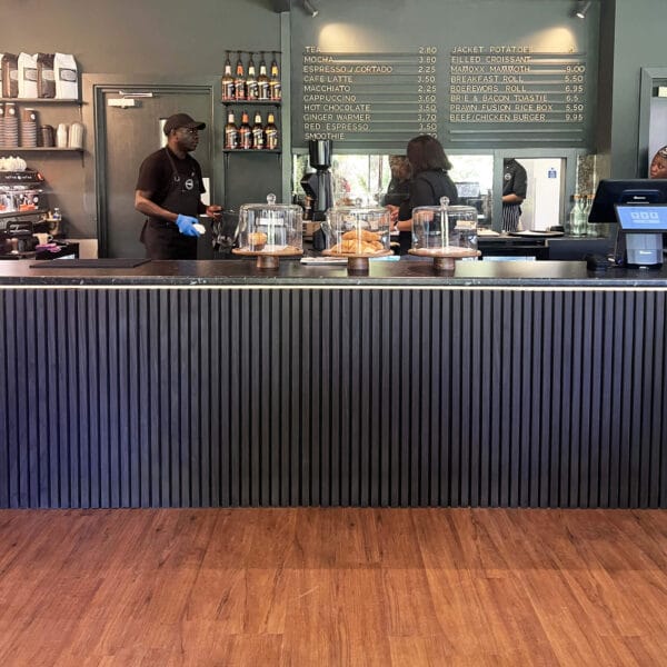 Mamoxx café interior design in Birmingham by Megan Ace