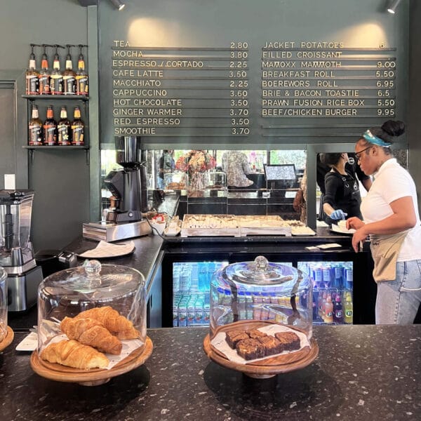 Mamoxx café interior design in Birmingham by Megan Ace