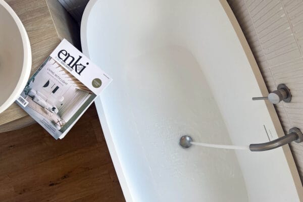 Contemporary bathroom design by Megan Ace Interiors in Worcester