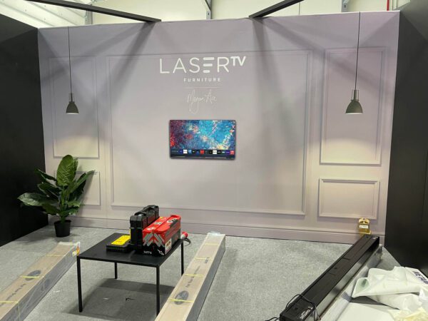 Megan Ace Interiors collaboration with LaserTV