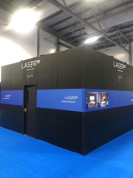 Megan Ace Interiors collaboration with LaserTV